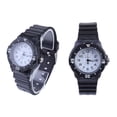 thumbnail image 2 of Relojes de moda para niñas, con correa de silicona, para niños, deportivos, de cuarzo, en blanco y negro (número 4), 2 of 5