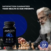 (2 Pack) Javacept Pills – Daily Formula with a Natural Blend to Help Maintain Focus, Memory & Concentration | Clean, Gentle, Easy-to-Swallow Capsules for Everyday Sharpness (120 Capsules)