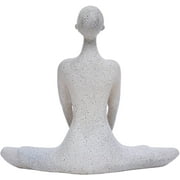 Tied Ribbons Yoga Lady Statue Yoga Pose Figurines Women Sculptures Home Décor Modern Table Top Decorations Gifts for Office Home - Meditation Yoga Pose Statue Christmas Decorations