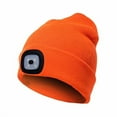 thumbnail image 2 of SPRING PARK Unisex LED Beanie Hat with Light LED Headlamp Hat Winter Knitted Hat for Camping, 2 of 6