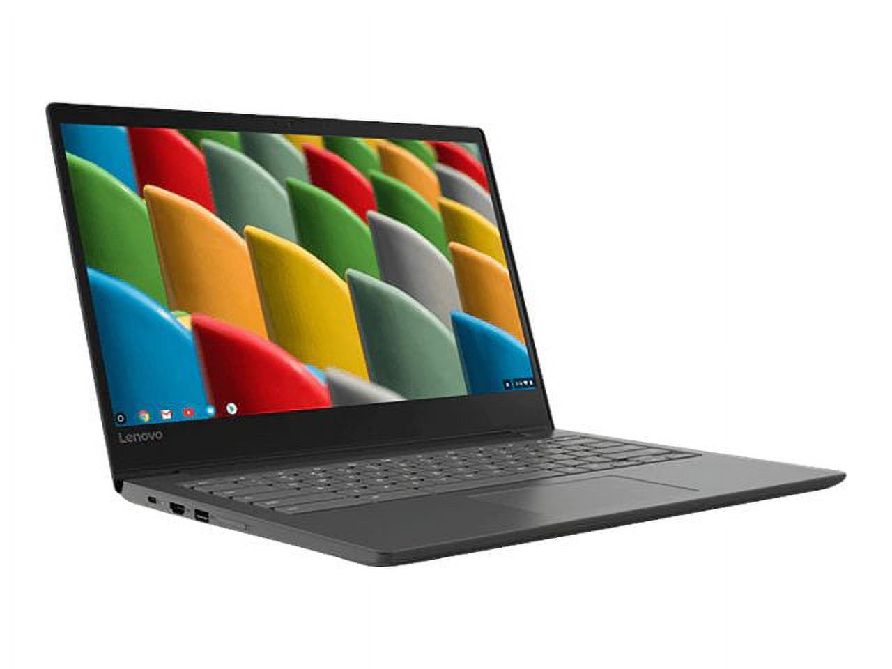 Lenovo Chromebook S330 81JW - MT8173c 2.1 GHz - Chrome OS - 4 GB RAM - 64 GB eMMC - 14" TN 1920 x 1080 (Full HD) - PowerVR GX6250 - 802.11ac, Bluetooth - business black - kbd: US - image 5 of 16