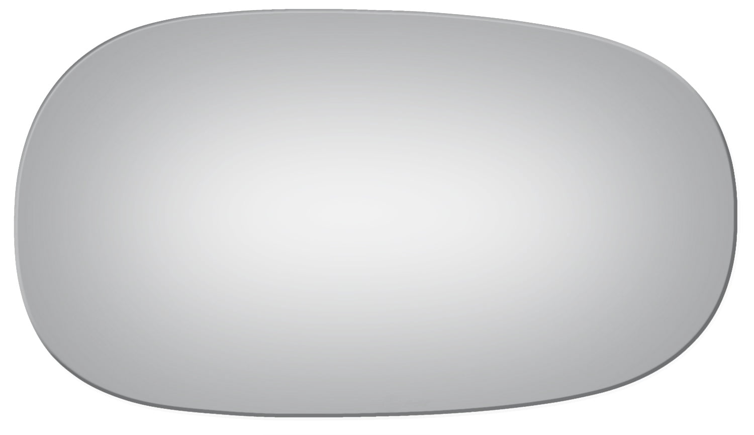 Burco Side View Mirror Replacement Glass - Clear Glass - 3626