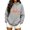 Light Gray, variant on Hoodies for Women Oversized Crab Ladies Summer Lightweight Hooded Sweatshirt Ocean Beach Graphic Pullover Long Sleeve Hoodie Top with Pocket