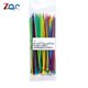 thumbnail image 3 of 100p 100mm 150mm 200mm Self-locking Nylon Fasten Cable Ties 10color Plastic Zip Tie 18 lbs wire binding wrap straps UL Certified, 3 of 4