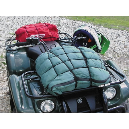 Atv Padded Rear Cargo Bag - ATV CARGO NET 15X15