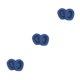 thumbnail image 5 of Sidaley 1 par de almohadillas para los oídos, protección auditiva, accesorios transpirables en la oreja, reemplazo para auriculares G733, azul Type1 NO1, 5 of 6