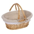 thumbnail image 1 of XingJian LLC Rustic Willow Woven Picnic Basket - Perfect for Outdoor Activities, 1 of 10