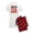 With Red Plaid Pant, variant on CafePress - Coronavirus Keep Your Socia Men's Light Pajamas - Men's Light Loose Fit Cotton Pajama Set