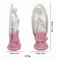 thumbnail image 3 of Our Lady of Lourdes Resin Statue – Virgin Mary Madonna Figurine Religious Ornament for Prayer, Home & Church Decoration, 3 of 4