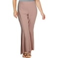 thumbnail image 2 of I.N.C Womens Flare Casual Trouser Pants, Pink, 16, 2 of 2