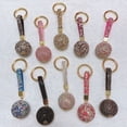 thumbnail image 2 of Llavero con forma de bola de diamantes de imitación para coche, colgante con forma de bolsa y cuerda de diamantes, regalo creativo, accesorios para mujer, 2 of 3