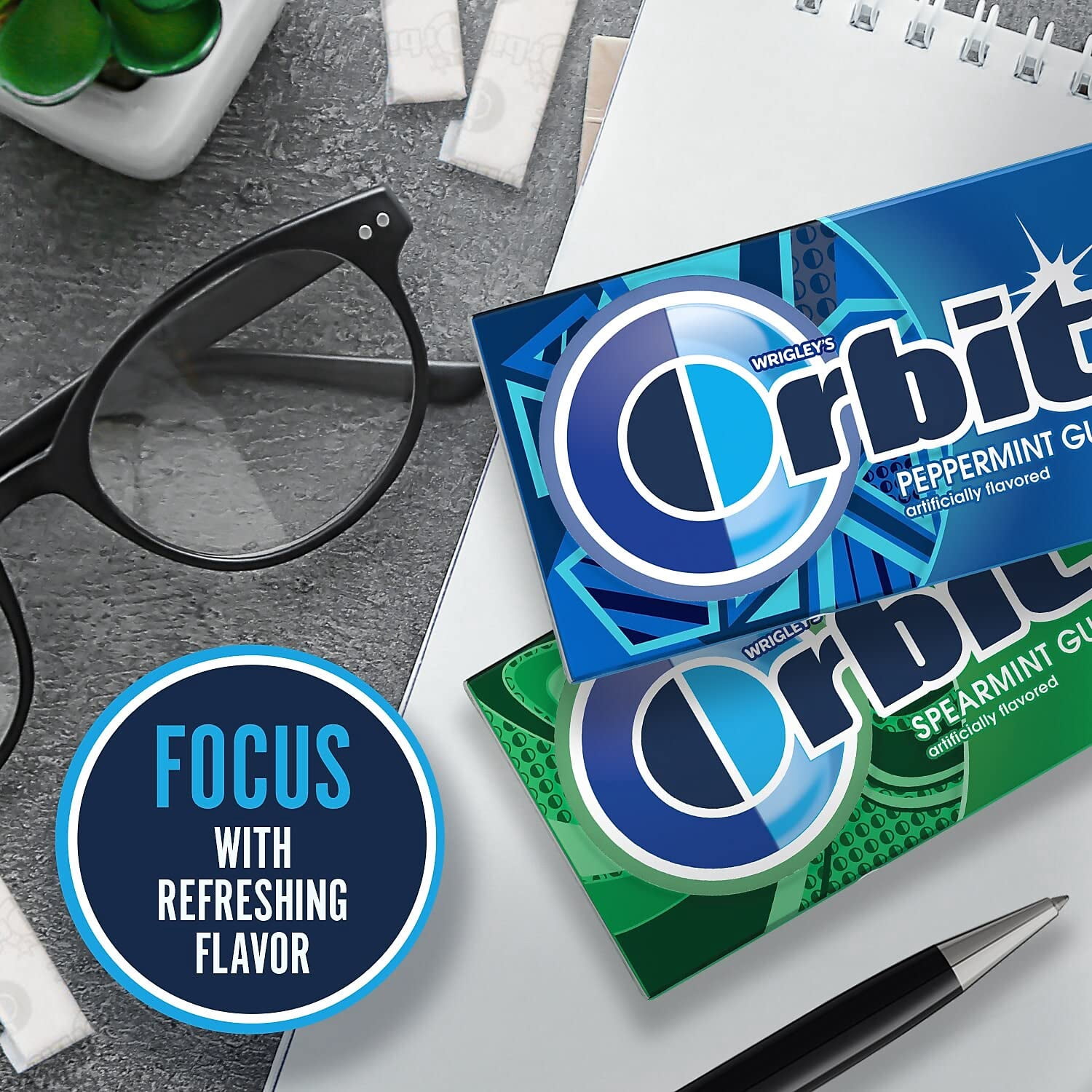 Orbit Sugar-Free Gum Mint Variety Pack, 18 Pk./14 Ct., 18Count