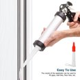 thumbnail image 4 of UPOUART 20pcs Caulk Tips With Caps Premium Extension Nozzles For Caulk Applicator Easy Installation For Repairs, 4 of 8