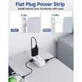 thumbnail image 3 of Cable de extensión Waksmart de 20 pies con 4 salidas AC y 3 puertos USB, 3 of 7