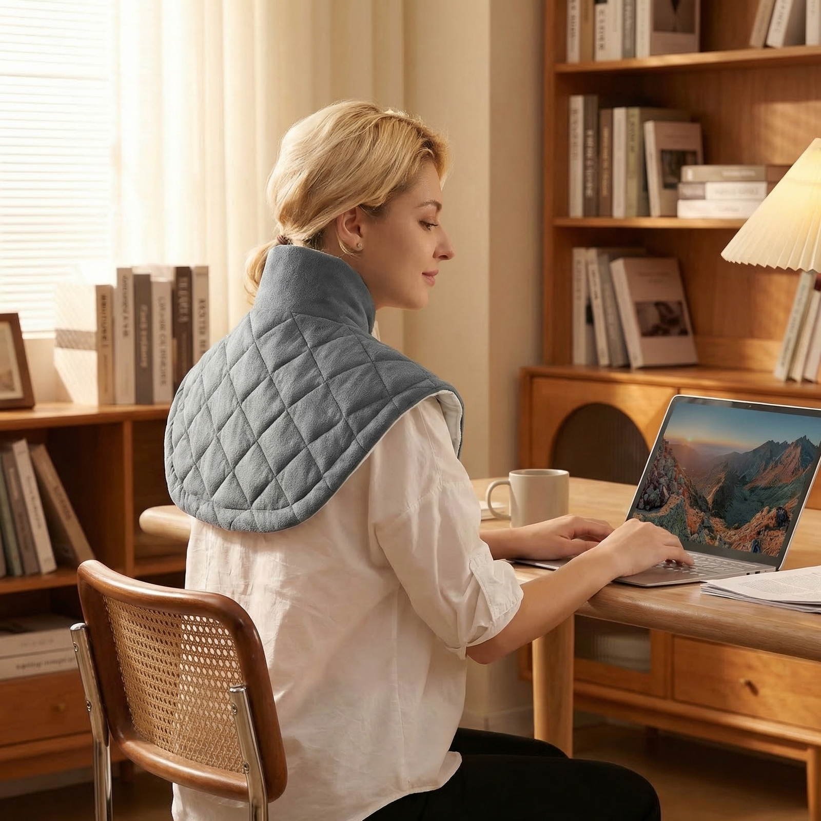 Entil Weighted Heating Pad for Shoulder and Neck photo 7