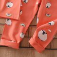 thumbnail image 6 of TOWED22 Toddler Boys Outfits 2 Piece Printed Long Sleeve Crewneck Top Jogger Pants Soft Fall Winter Clothing Set(Orange,5-6 Y), 6 of 6