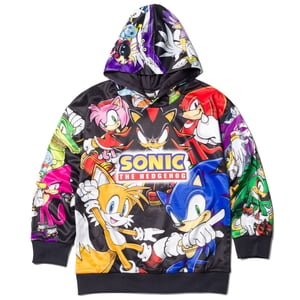 SEGA Sonic the Hedgehog Boys' Fleece Hoodie
