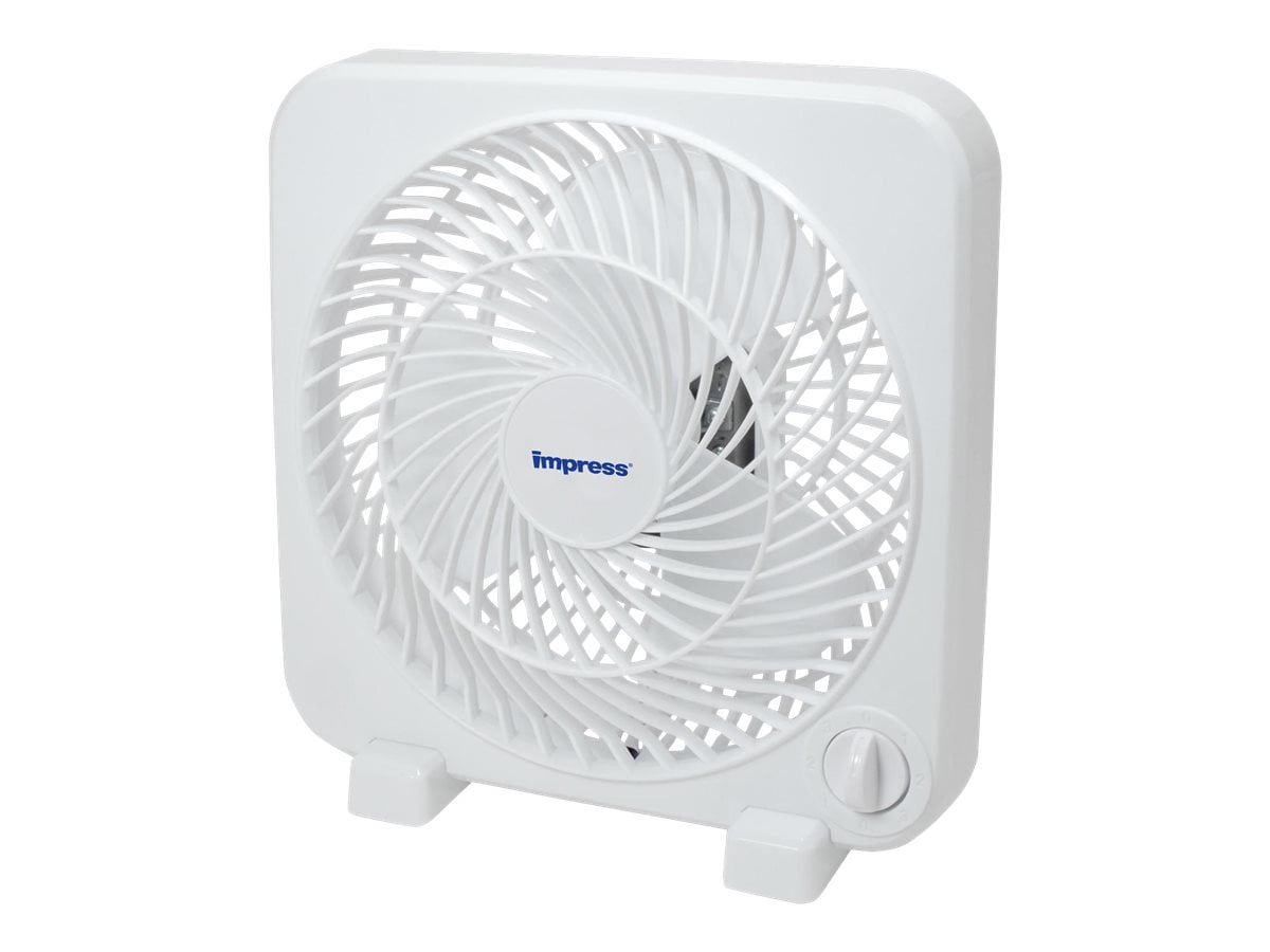Impress 9 inch Box Fan White