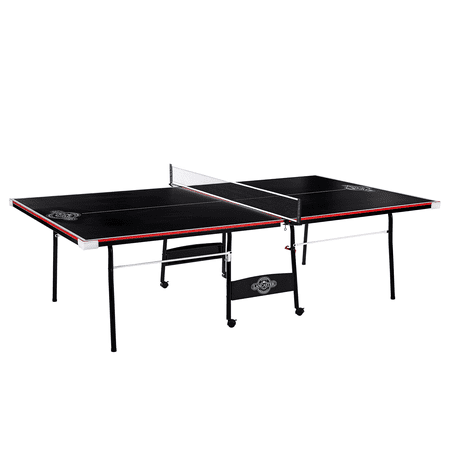 Lancaster 2 Piece Official Size Indoor Folding Table Tennis Ping Pong Game