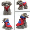thumbnail image 1 of SIfdSeng Dog Jacket Winter Cotton Padded Dog Clothes Chest Back Zipper Jacket Pet Clothes Chest Back Traction Set Dog Coat Dog Shirt for Large Dogs Cotton, 1 of 3