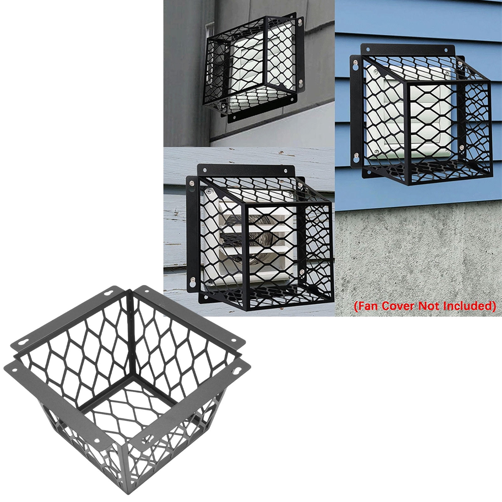 Dryer Vent Cover Guard, Easy Setup Vent Hood Bird Guard Prevent Animal Entering  For Kitchen Bathroom
