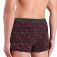 thumbnail image 4 of Men's Boxer Briefs, Music Soft Comfy Mens Underwear Boxer Briefs Breathable With Widen Waist, 4 of 7