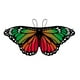 thumbnail image 1 of ButterflyBack Hanging ButterflyDecorative BalloonsKids Toy ButterflyCloak Garden Flag Decoration, 1 of 5
