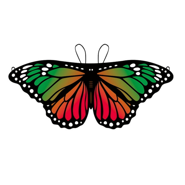 Bandera de Mariposa, Decoración de Globo de Aluminio, Diseño Ligero y Reutilizable, Accesorio Fotográfico Único para Fiestas, Bodas o Carnavales, 1 Bandera de Mariposa.