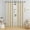Beige, variant on SpaceMuse Modern Blackout Curtains 42 X 63 inch, 2 Panels 90% Blackout Blue Tie Top Single Indoor Curtain Panel Thermal Insulated Light Blocking Drapes