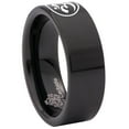 thumbnail image 6 of Aum Tungsten Carbide Ring, 6 of 9