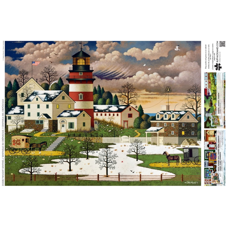 Buffalo Games Charles Wysocki Twilight Sentinel 1000-Piece 26.75 x