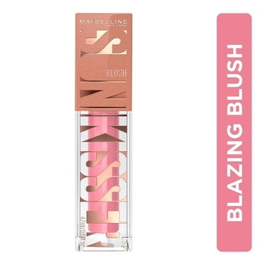 Rubor iluminador líquido de mejillas Maybelline Sunkisser , Blush Tono 05 Blazing Blush, 4.7ml