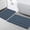 Blue Indigo, variant on General Chenille Bath Rugs Shaggy Bathroom Rugs Non Slip Bath Mat for Bathroom 24 x 36 Grey Bath Rug for Bath Room Extra Soft and Absorbent Area Rug, 24"x 36", Grey