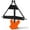 orange, variant on Middle Buster for Category Plow 3-Point Hitch, Heavy Duty Middle Buster Quick Hitch Tractors Steel Furrowing Plow Mechanical Plowing, Soil Tiller