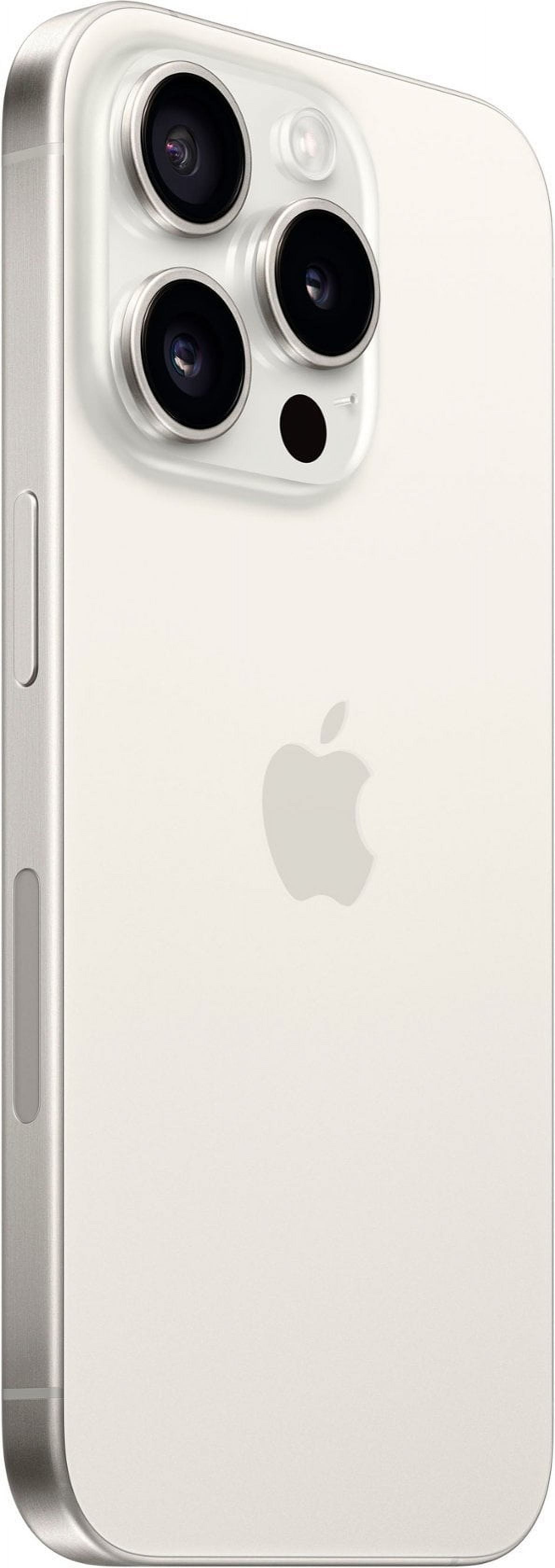 Restored Premium Apple iPhone 15 Pro - Fully Unlocked - 1 TB White Titanium (Refurbished) thumbnail 4
