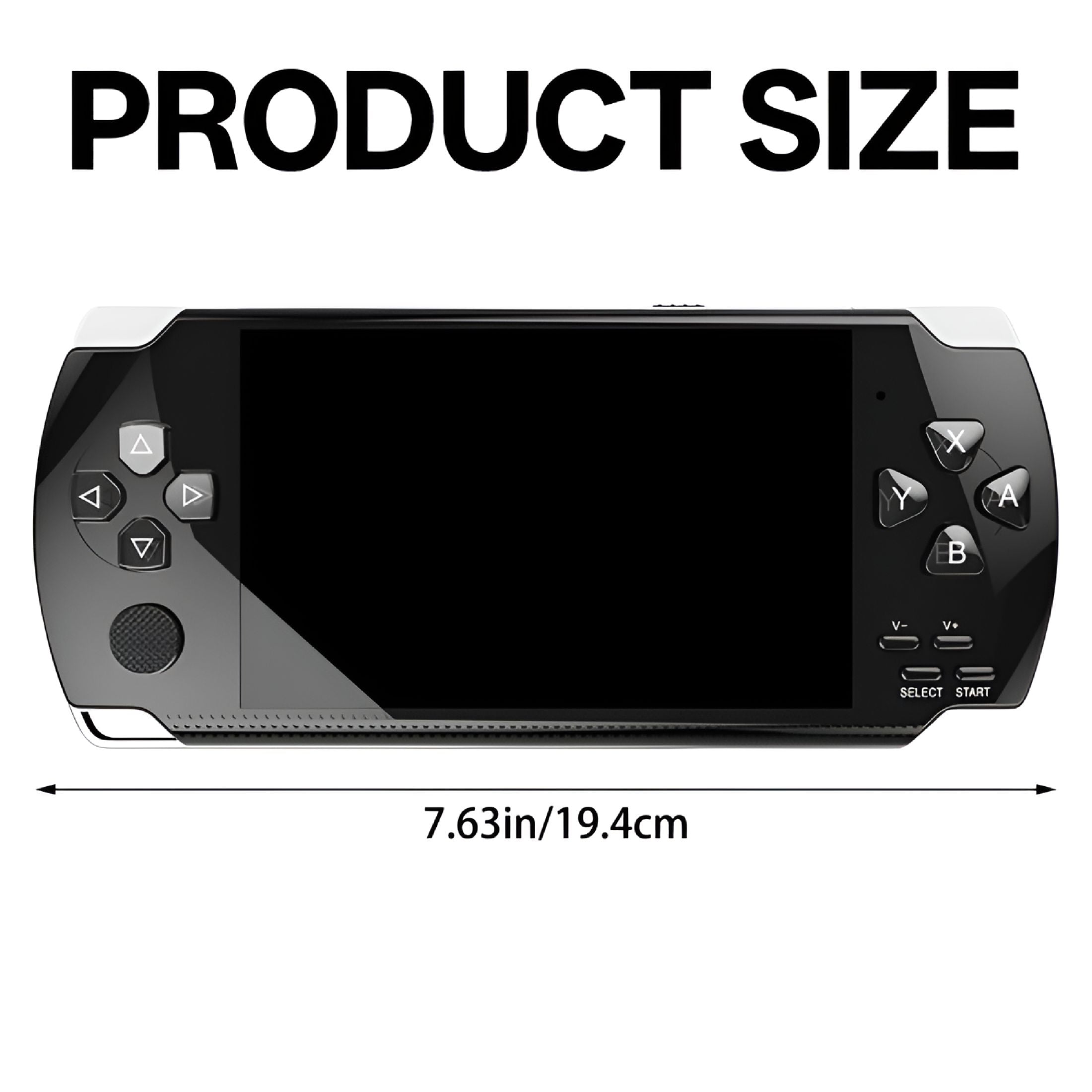 BESTSKY 2026 New Handheld Game Machine with 4.3 Inch High Definition Screen Built in Over 10000 Games