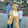 thumbnail image 6 of MorisMos 4.3ft Giant Teddy Bear Stuffed Animal Stuffed Big Teddy Bear Plush Toy, 6 of 7