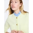thumbnail image 4 of Free Assembly Women's Ruffle Neck Cardigan Sweater, Midweight, Sizes XS-XXL, 4 of 5