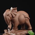 thumbnail image 4 of Incense Holder, Ceramic Backflow Incense Holder Elephant Shape  for Meditaion Room, 4 of 8