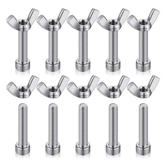 10 Sets Pottery Bats Pins for Wheel Stainless Steel Bat Ceramic Tools Works Throwing Replacement