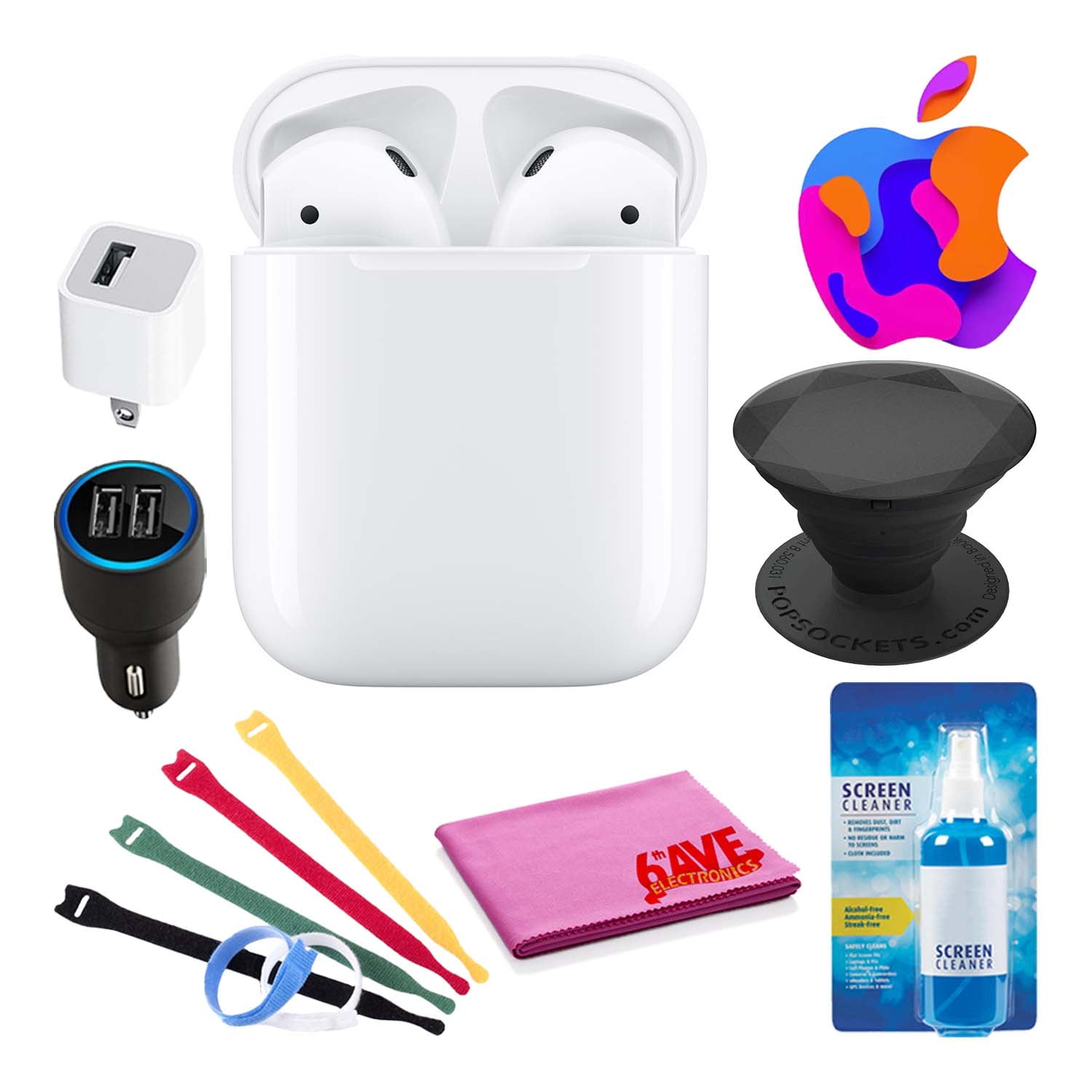 Apple airpod 2 wireless charging case 2 bundle hotsell