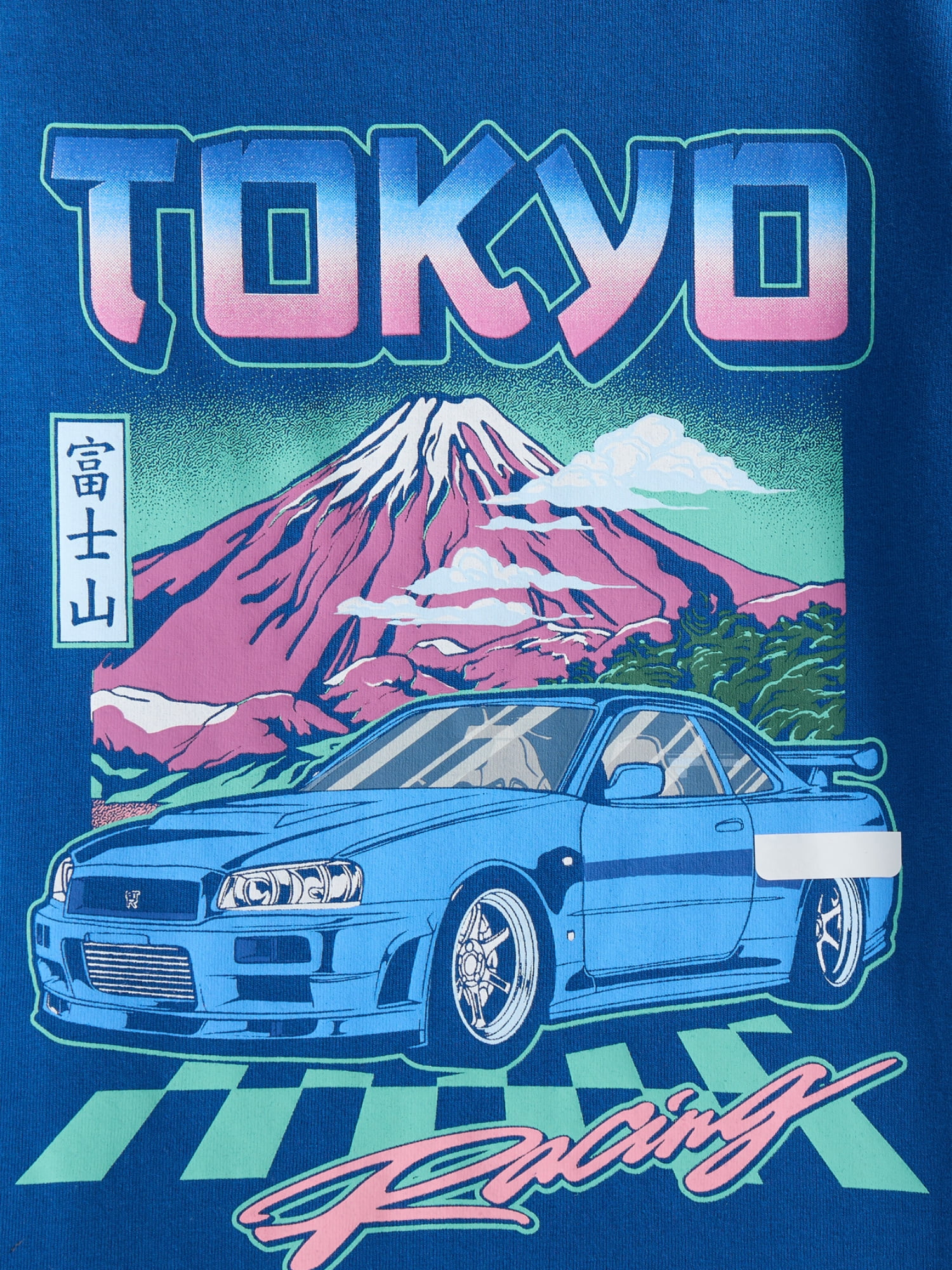 Wonder Nation Boys Full Street Racing Graphic T-Shirt, Sizes 4-18