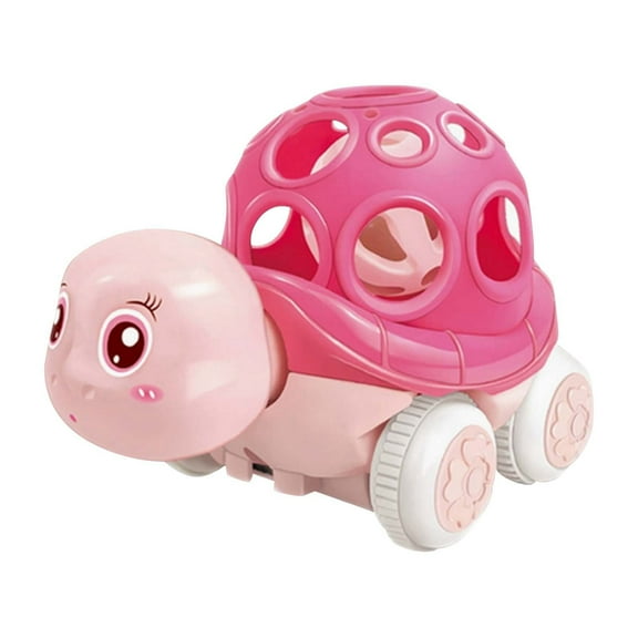 nTRIUQJ Cute Cartoon Animal Car Toy For Kids Interactive And Idea Red