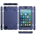 thumbnail image 3 of Dteck Shockproof Case For All-New Fire 7 Tablet (9th Generation,2019 Release) , Lightweight One-Piece Soft Silicone Back Cover Anti Slip Cover For Kindle Fire 7 inch 9th Generation, Blue, 3 of 7
