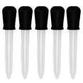 thumbnail image 2 of Liquid Droppers, Plastic Pipettes Transfer Eyedropper 5pcs Transfer Pipettes Cupcake Pipettes 5ml Silicone Material Glass Pipettes Graduated Dropper Easy Cleans Making Disposable, 2 of 8