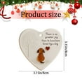 thumbnail image 3 of 1pc Heart-Shaped Dog Sea Glass Christmas Ornament, “Loved by a Dog”2D Acrylic Hanging Pendant, Pet Lover Keepsake for Christmas Tree & Home Wall Decoration – Festive Holiday Gift for Dog Owners, 3 of 8