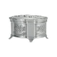 thumbnail image 2 of Treasure Box, Vintage Style Highly Durable Vintage Jewelry Box Zinc Alloy Embossed Design  For Rings For Necklaces For Earrings, 2 of 8