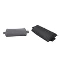 thumbnail image 1 of Sillones reclinables para patio y salón Kusrkot Almohada Cojín 35x15x6cm Negro Gris, 1 of 8
