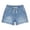 Blue#shorts for women casual, variant on aohooy Womens Jean Shorts High Waisted Ripped Stretchy Denim Shorts Casual Cute Frayed Rolled Hem Baggy Jorts with Pockets 2026 Dark Blue,M