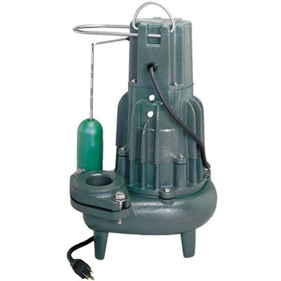 Zoeller 282-0001 115V 12HP Cast Iron Automatic Sewage Pump